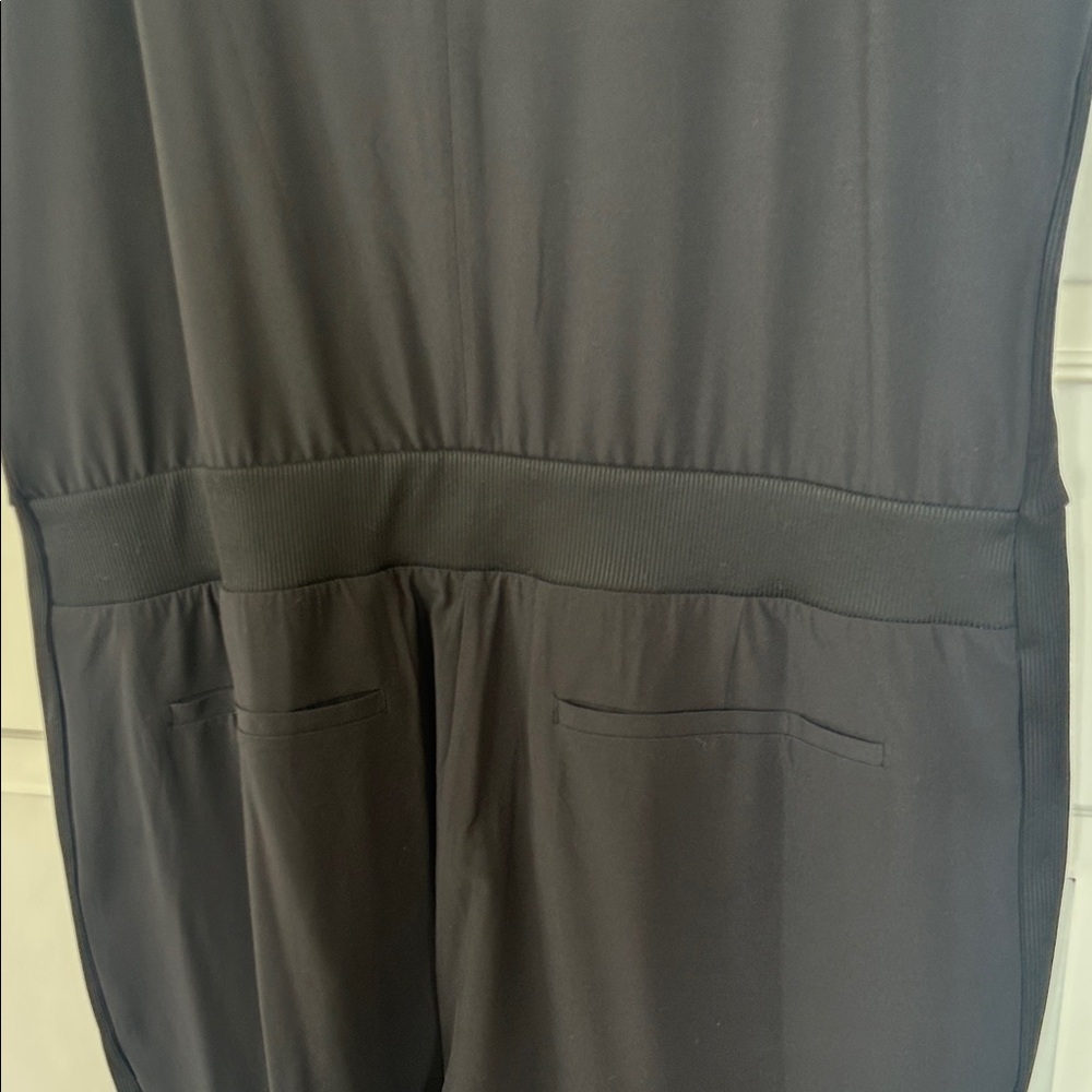 Athleta Black Sleeveless V-Neck Jumpsuit - Picture 7 of 10